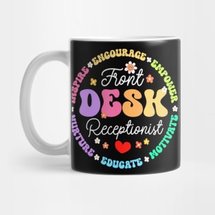 Front Desk Receptionist Appreciation Admin Squad Mug